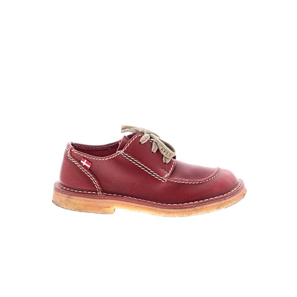 Duckfeet Fyn Red Leather Shoes